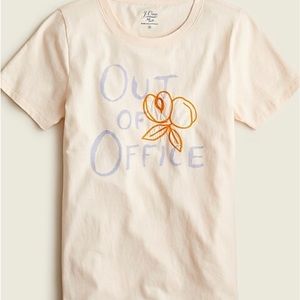 🆕{J.Crew} Out Of Office Tee